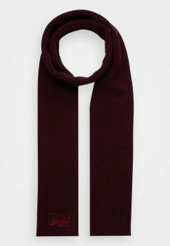 Superdry LABEL - Scarf - Cranberry Grit