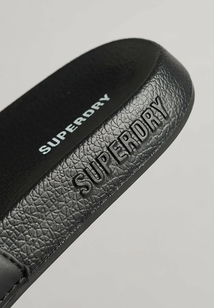 Superdry CODE CORE - Pool Slides - Black White 3 Superdry CODE CORE - Pool Slides - Black White - Image 3
