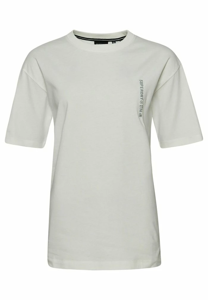 Superdry Code CL Linear - Basic T-shirt - Nimus Cloud 4 Superdry Code CL Linear - Basic T-shirt - Nimus Cloud - Image 4