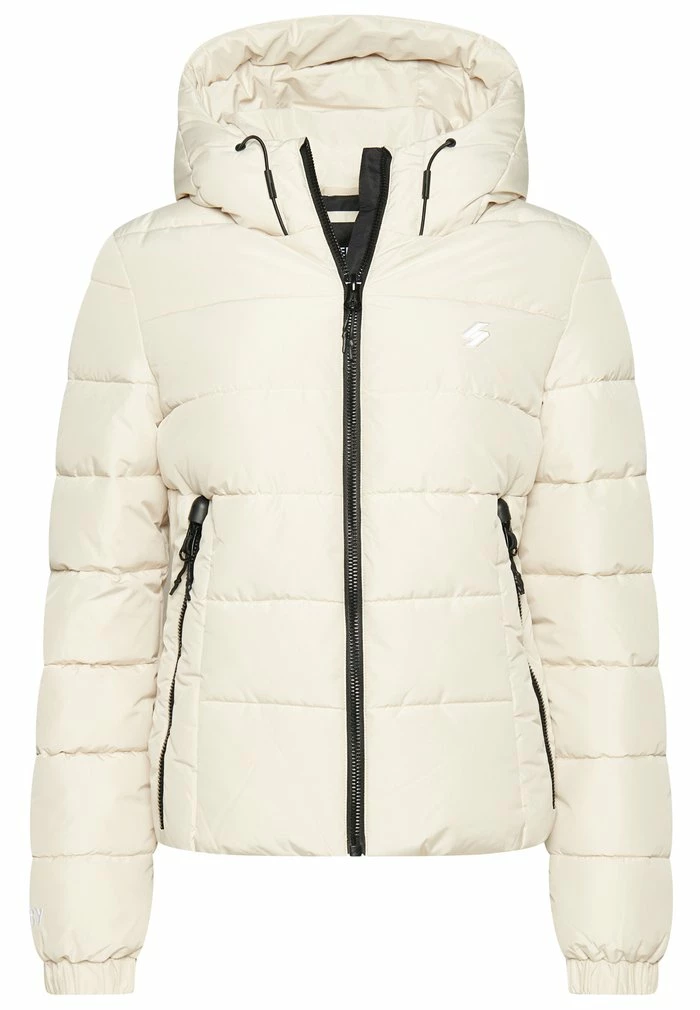 Superdry HOODED SPIRIT SPORTS PUFFER - Winter Jacket - Pelican 6 Superdry HOODED SPIRIT SPORTS PUFFER - Winter Jacket - Pelican - Image 6