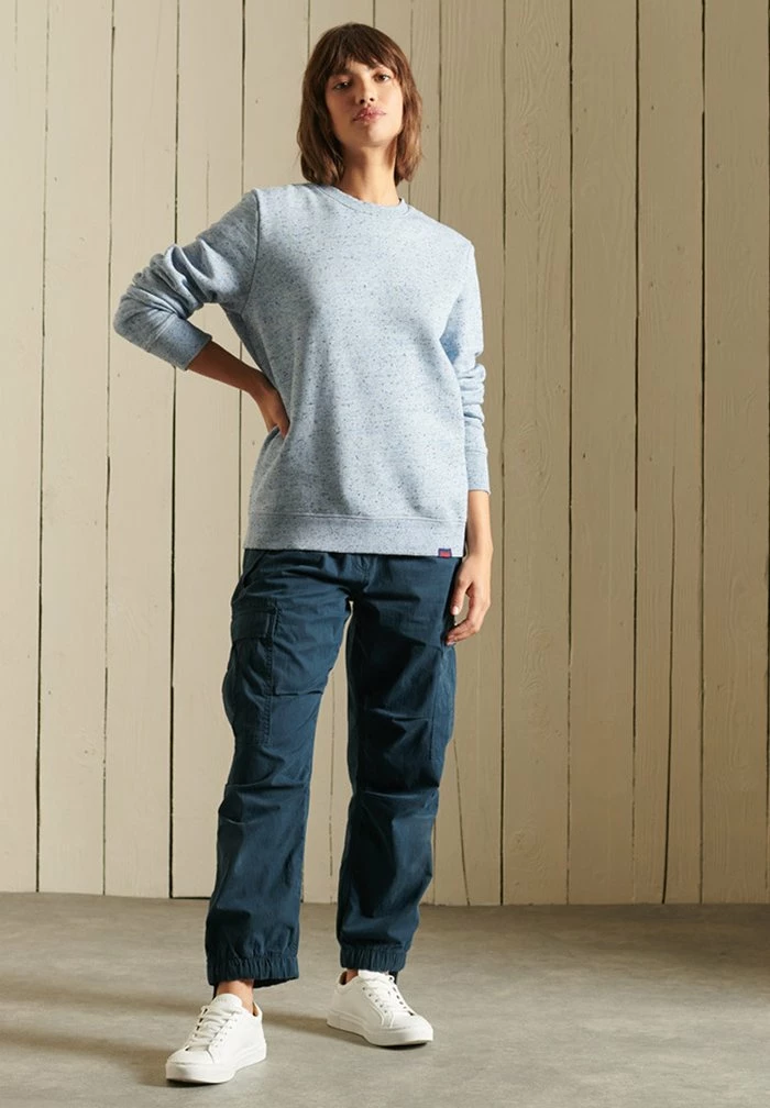 Superdry VINTAGE - Sweatshirt - La Blue Marl 1 Superdry VINTAGE - Sweatshirt - La Blue Marl