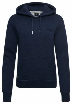 Superdry VINTAGE LOGO EMBROIDERED - Hoodie - Vintage Navy Marl -Superdry Shop 7698df25c2b1420c92732c6d56c55c33