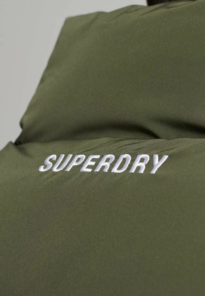 Superdry Waistcoat - Dark Moss 8 Superdry Waistcoat - Dark Moss - Image 8