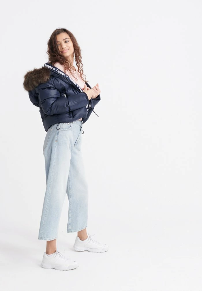 Superdry Winter Jacket - Navy 2 Superdry Winter Jacket - Navy - Image 2