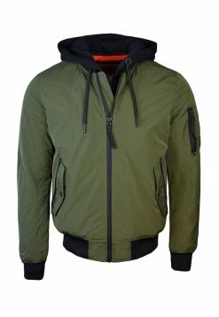 Superdry MILITARY FLIGHT - Bomber Jacket - Dark Khaki