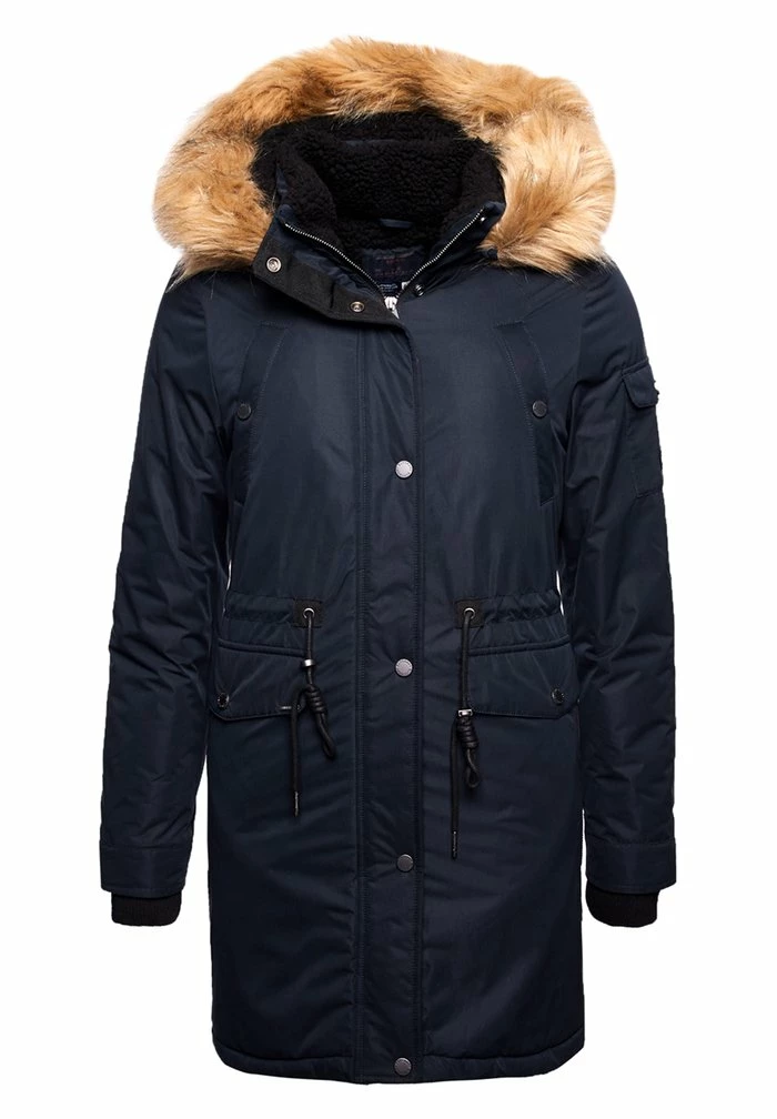 Superdry Winter Coat - Eclipse Navy 4 Superdry Winter Coat - Eclipse Navy - Image 4