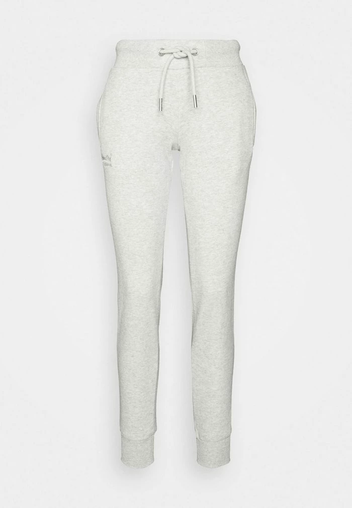 Superdry VINTAGE LOGO - Tracksuit Bottoms - Glacier Grey Marl 4 Superdry VINTAGE LOGO - Tracksuit Bottoms - Glacier Grey Marl - Image 4