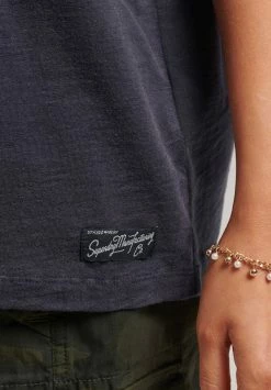 Superdry LOOSE FIT - Print T-shirt - Nautical Navy -Superdry Shop 776cdb876593470e8bfdc7a358452842