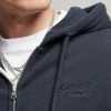 Superdry VINTAGE LOGO - Zip-up Sweatshirt - Eclipse Navy