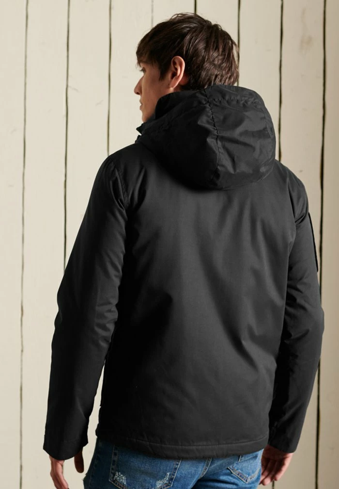 Superdry ULTIMATE MICROFIBRE - Light Jacket - Jet Black 3 Superdry ULTIMATE MICROFIBRE - Light Jacket - Jet Black - Image 3