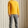 Superdry VINTAGE LOGO CREW - Sweatshirt - Turmeric Marl