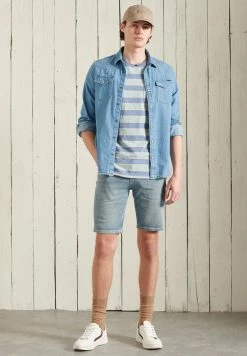 Superdry Denim Shorts - El Passo Vintage Blue