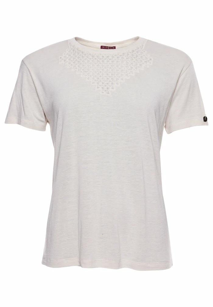 Superdry CHEVRON SHORT SLEEVED - Print T-shirt - Oatmeal 7 Superdry CHEVRON SHORT SLEEVED - Print T-shirt - Oatmeal - Image 7