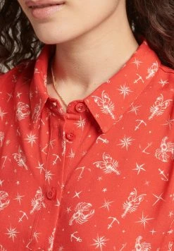 Superdry SHORT SLEEVE - Shirt Dress - Lobster Ditsy -Superdry Shop 786f5fb69dea4e809b803a171e5086a2