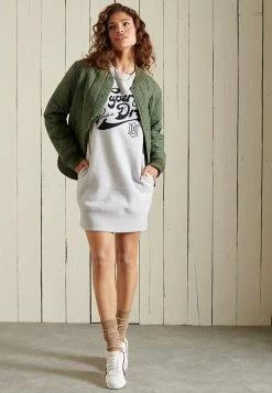 Superdry Day Dress - Glacier Grey Marl