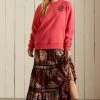 Superdry PRIDE - Sweatshirt - Papaya Red Marl