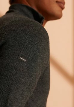 Superdry Fleece Jumper - Dark Charcoal Marl 7 Superdry Fleece Jumper - Dark Charcoal Marl -Superdry Shop 79c5792808f5470db516e1220c76ab71