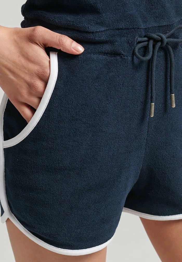 Superdry HALTER TOWEL - Jumpsuit - Eclipse Navy 4 Superdry HALTER TOWEL - Jumpsuit - Eclipse Navy - Image 4