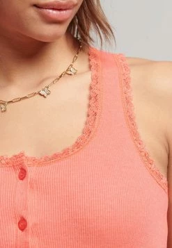 Superdry VINTAGE - Shift Dress - Sunset Coral Marl -Superdry Shop 79f4197602374386bb40bba9c8a6263b