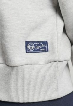 Superdry CROP HALF ZIP - Sweatshirt - Grey Marl -Superdry Shop 7a73fe0721764761a528d6ea4720fc55