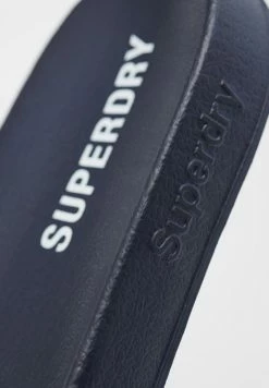 Superdry Pool Slides - Eclipse Navy -Superdry Shop 7a82481f834443fbba2fc49b9689424d