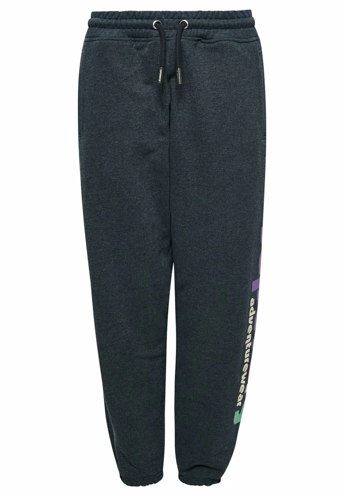 Superdry TERRAIN - Tracksuit Bottoms - Navy Marl Dark Grey 4 Superdry TERRAIN - Tracksuit Bottoms - Navy Marl Dark Grey - Image 4