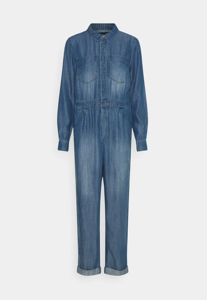 Superdry BOILER - Jumpsuit - Mid Wash 5 Superdry BOILER - Jumpsuit - Mid Wash - Image 5