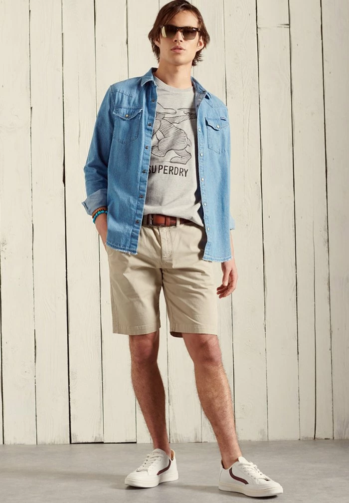 Superdry INTERNATIONAL - Shorts - Sand Dollar 1 Superdry INTERNATIONAL - Shorts - Sand Dollar