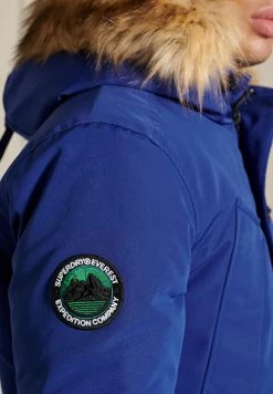 Superdry EVEREST - Winter Coat - Cobalt -Superdry Shop 7b3b7e8219144a5cae6f5de083de55fb