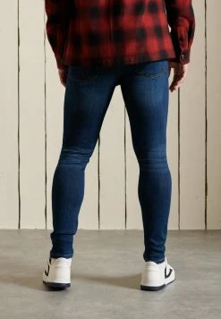 Superdry Jeans Skinny Fit - Byrd Dark Ink -Superdry Shop 7b51f16876cb4c91b4e4401c683a9ad3
