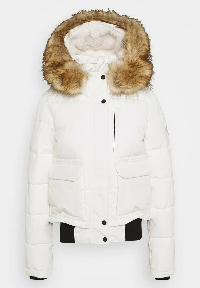 Superdry EVEREST - Winter Jacket - Ecru 5 Superdry EVEREST - Winter Jacket - Ecru - Image 5