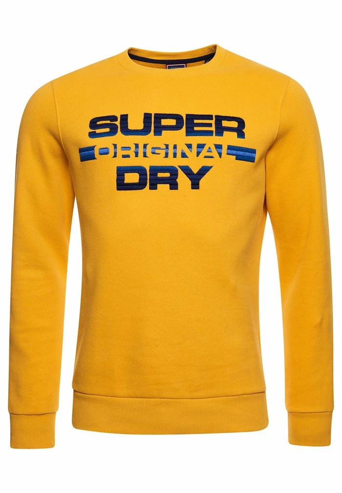 Superdry ORGANIC ORIGINAL FADE CREW - Sweatshirt - Golden Rod 5 Superdry ORGANIC ORIGINAL FADE CREW - Sweatshirt - Golden Rod - Image 5
