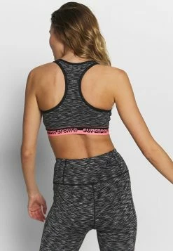 Superdry TRAINING ESSENTIAL BRA - Medium Support Sports Bra - Stormy Grey -Superdry Shop 7bede1f104884a998d9cc6cbfb95d47a