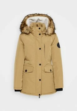 Superdry EVEREST - Parka - Sand -Superdry Shop 7c271691cf1c4401a0d7b14cf4f3fdf9