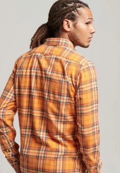 Superdry HERITAGE LUMBERJACK - Shirt - Yellow -Superdry Shop 7c2a43ac8d1f4eba93954000d311adc1