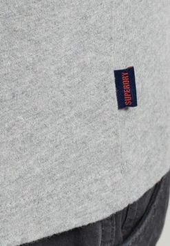 Superdry VINTAGE BASEBALL - Print T-shirt - Grey Marl Vintage, Red Marl -Superdry Shop 7c973ca358e44cf1a464aacd8d162d03