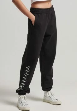 Superdry CORE - Tracksuit Bottoms - Black