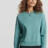 Superdry ESSENTIAL CREW - Jumper - Mineral Blue Marl
