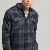Superdry MILLER - Shirt - Dark Grey