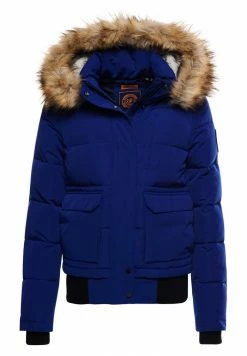 Superdry EVEREST - Winter Jacket - Cobalt -Superdry Shop 7de63a982ee24d55a0a8836032cce4c5