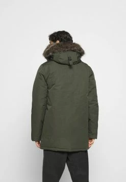 Superdry EVEREST - Winter Coat - Army Khaki -Superdry Shop 7de6aba451704d1a88984f6bd1c8c313