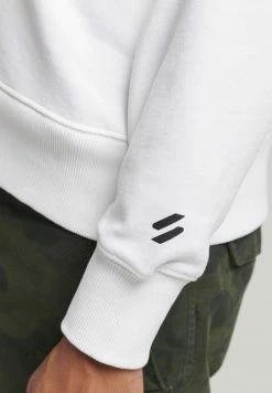 Superdry CODE CORE - Sweatshirt - Bright White -Superdry Shop 7dea9314e9a0412093ef8631a93650ce