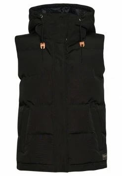 Superdry EVEREST - Waistcoat - Black -Superdry Shop 7e06c7a4141f488fbfdb5e9c9e4cc134