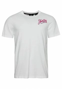 Superdry VINTAGE PHOTOGRAPHIC - Print T-shirt - Optic -Superdry Shop 7e2296de59014238a578601c2f8df87c