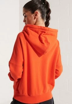 Superdry EXPEDITION GRAPHIC CROP - Hoodie - Bold Orange -Superdry Shop 7e76d34258d34f9e9042034223f40044