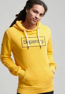 Superdry CORE LOGO AMERICAN CLASSICS - Hoodie - Pigment Yellow