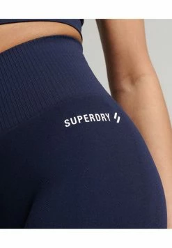 Superdry Leggings - Trousers - Rich Navy