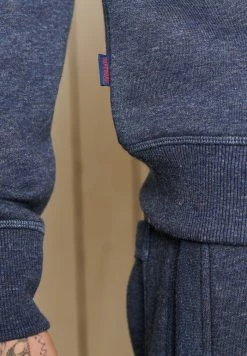 Superdry Sweatshirt - Vintage Navy Marl -Superdry Shop 7f62724cda72455fa549419b2c7322bc