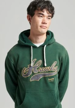 Superdry COLLEGIATE - Hoodie - Enamel Green