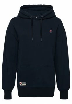 Superdry CODE ORGANIC ESSENTIAL OVERSIZED - Hoodie - Deep Navy -Superdry Shop 7f849b77cae243a58a10945c6f74906c